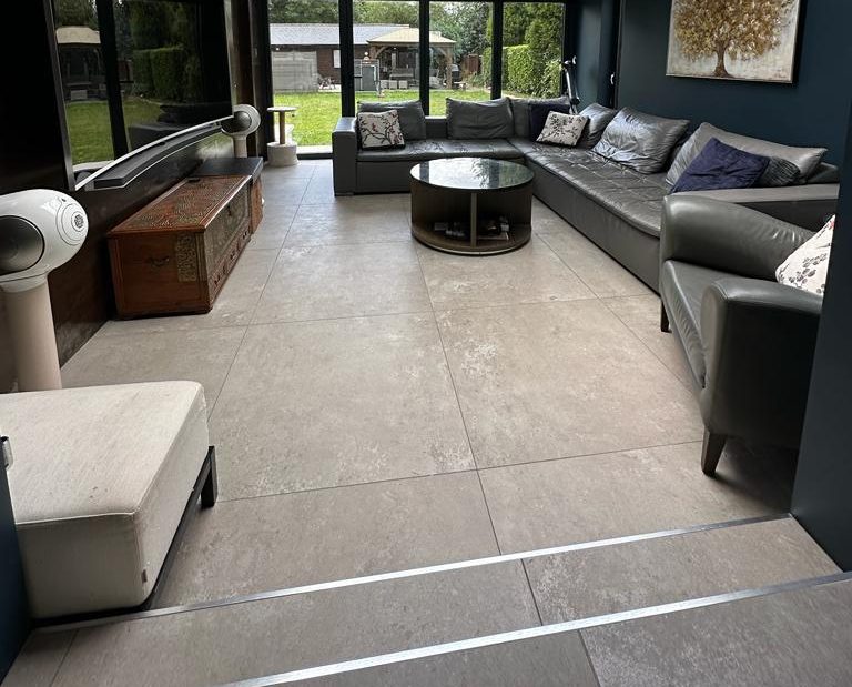 Garden-room extension opening onto the garden, Chessington